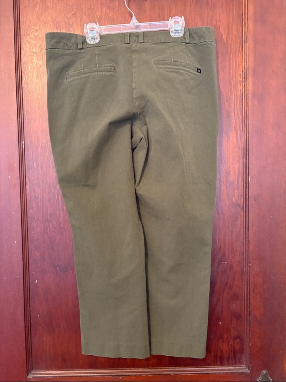 THREE PAIR Banana Republic Women's Stretch Straight-Leg Chinos - Picture 7 of 14